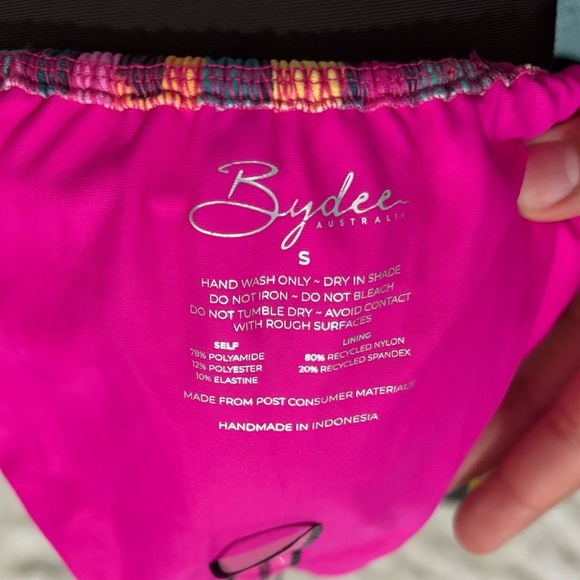 NWT BYDEE Australia Women’s Colorful String Bikini Bottom - Picture 7 of 11